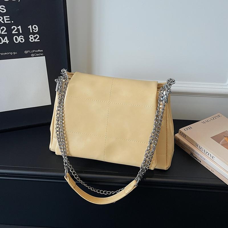 Underarm Bag Large Capacity Chain Tote Bag Women's Commuter Shoulder Crossbody Bag