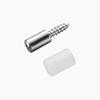 Adjustable Punch-Free Shelf Support Bracket with Self-Tapping Screws