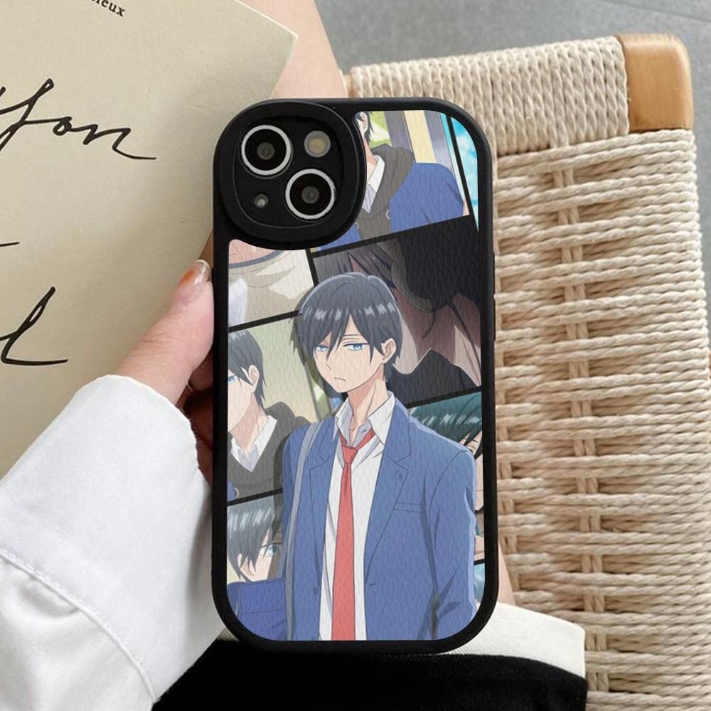 Anime My Love Story Yamada kun Lv999 Phone Case Hard Leather For iPhone 14 13 12 Mini 11 14 Pro Max Xs X Xr 7 8 Plus Fundas