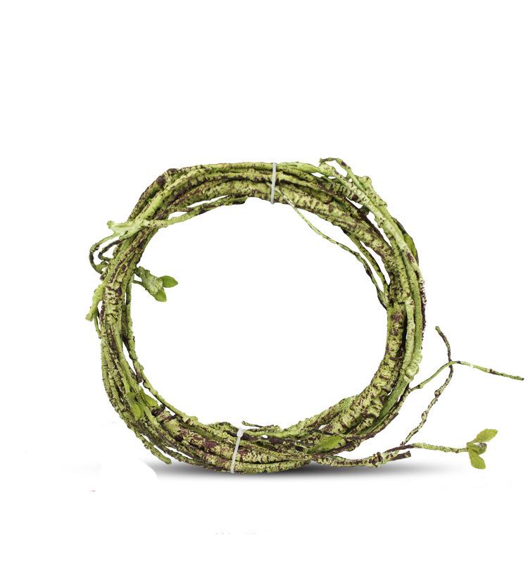 Flexible Bendable Artificial Tree Vine Jungle Vines Pet Habitat Decor for Lizard Frogs Snakes and More Reptiles