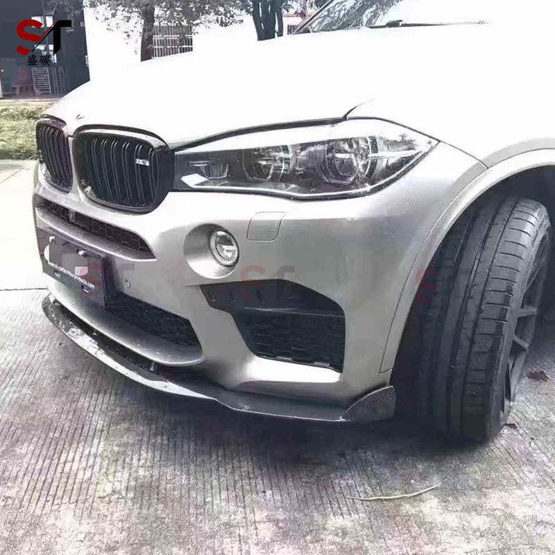 BMW X5M/X6M F85/F86 Carbon Fiber Front Lip Hamann Style Bumper Diffuser Kit