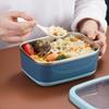 Leakproof Fresh-Keeping Box Rectangular Food Container Stainless Steel Lunchbox  Refrigerator