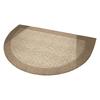 Half Round Doormat - Front Door for Indoor Entryway, Stain- and
