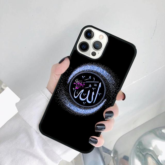 

Мусульманский Ислам Бисмиллях Аллах Чехол для Телефона Для iPhone 17 Air 15 16 14 11 12 13 Pro MAX Plus iPhone 13