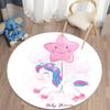Unicorn Kids Rugs for Living Room Rugs Kids Animal Rugs Kids Games Round Rugs In Kids Room Home Decor Floor Mats