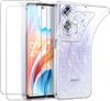 Thin Case for Motorola Moto G34 5G Transparent + 9H Glass