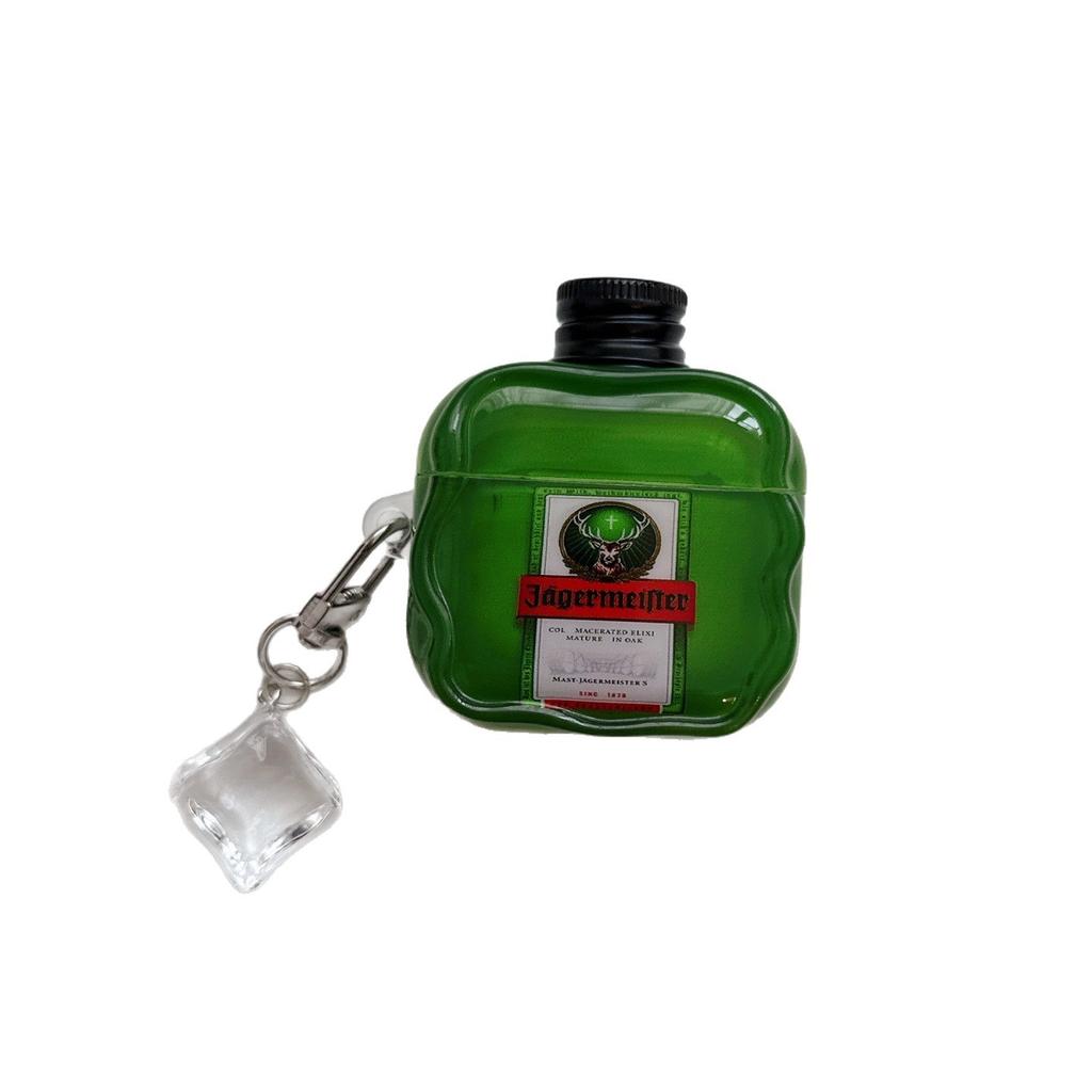Prank Jäger Beer Earphone Case 2nd/3rd Gen Apple AirPods Pro 3 Protective Case Creative Fit for AirPods 4
