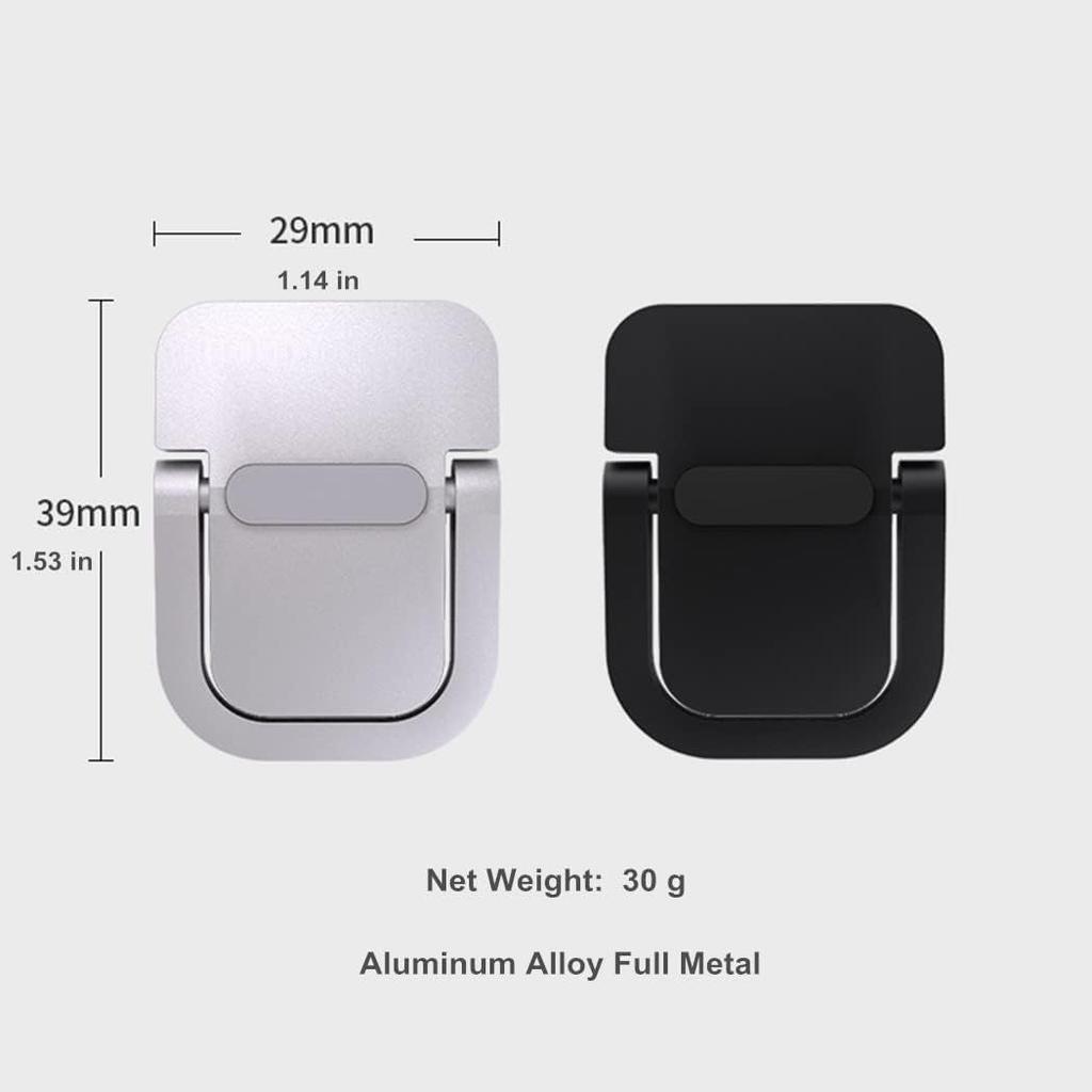 2PCS Portable Keyboard Riser for 10 - 18 inch Laptops macbook Mini Invisible Laptop Stand for Desk Computer Keyboard Notebook
