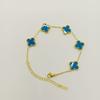Four-leaf Clover Bracelet for Women Fashion Accessories Simple Student Bestie Bracelet