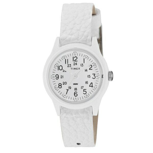 TIMEX Original Camper Japan Limited Model 1-Year Warranty White Leather TW2T96200 Genuine Product