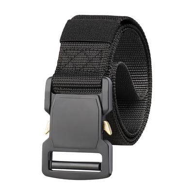 Men's Military Belt, Work Belt, Tactical Belt with Quick-Release Buckle, Airsoft (Type 4)