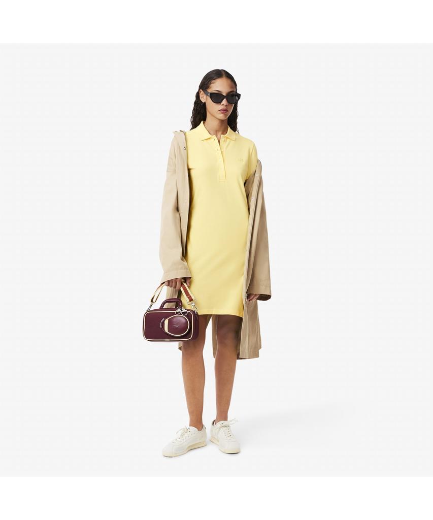 Lacoste Women'S Slim Fit Mini Pique Polo Dress Ef5473-55G 107