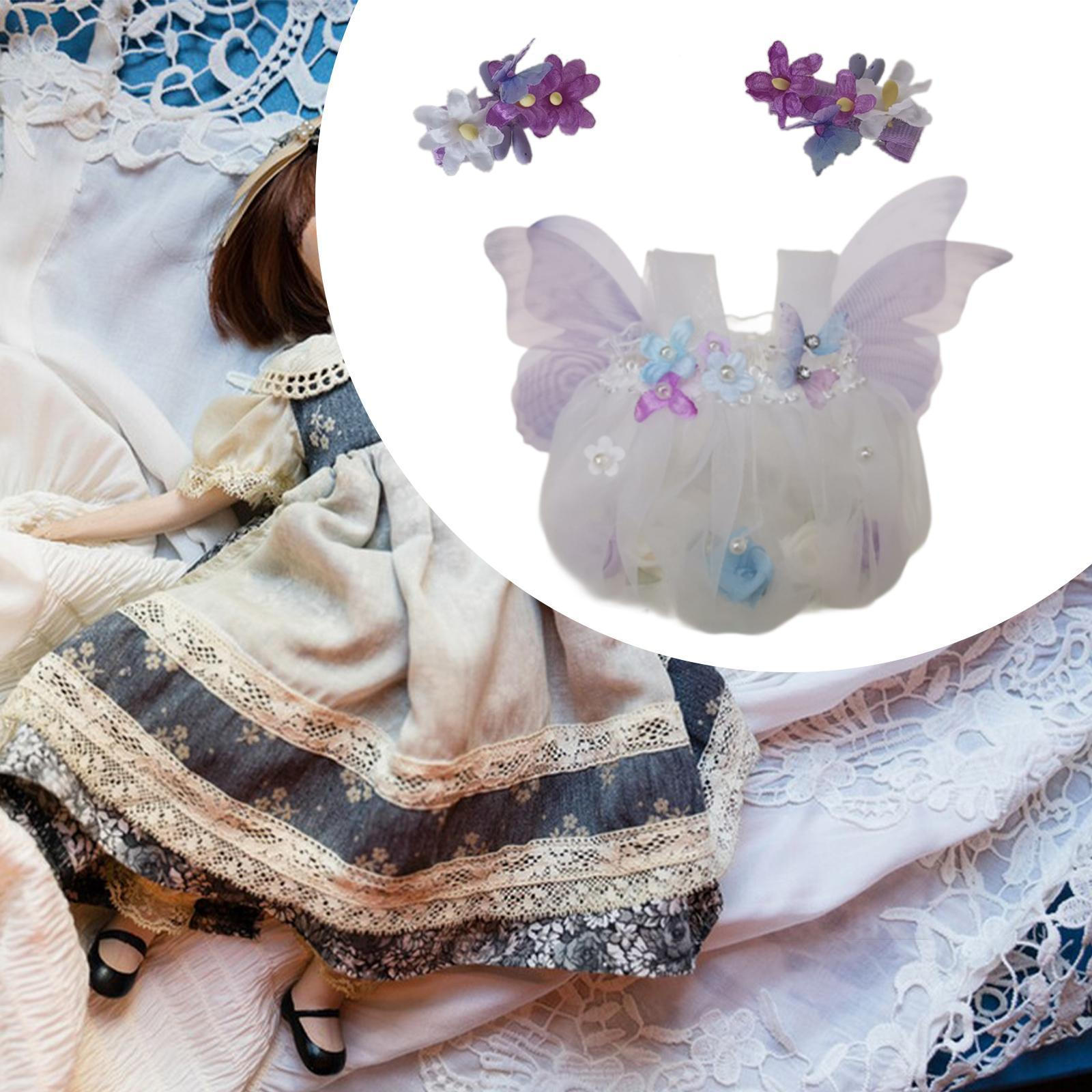 

20 см Кукольная одежда Милый костюм Модный удобный наряд Одежда и волосы