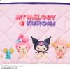 Sanrio My Melody & KUROMI Gesteppte Tasche Japan NEU