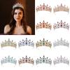 New Crown Headwear A Grand and Luxurious Crown Wedding Dress for European and American Brides Birthday Party and Dinner Dress Accessories