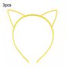 3Pcs Lovely Cat Ears Women Girls Hoop Hairband Headband Party Hair Accessories