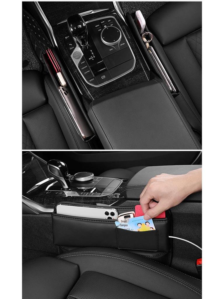 Multifunctional Car Armrest Crevice Storage Box