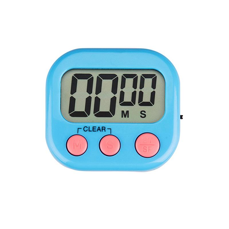 Multifunctional Kitchen Timer Alarm Clock Home Cooking Practical Supplies Cook Food Tool Kitchen Accessories Baking Tool 5 Color