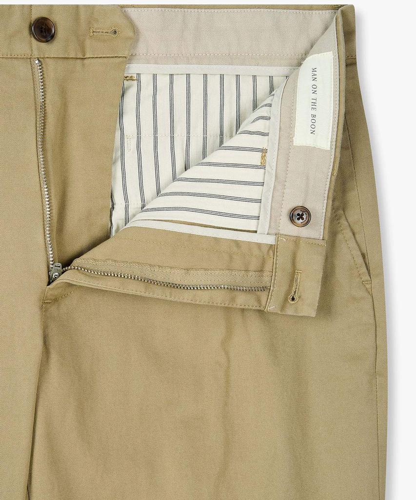 MAN ON THE BOON Straight Fit Chino Pants_Beige 4716104010
