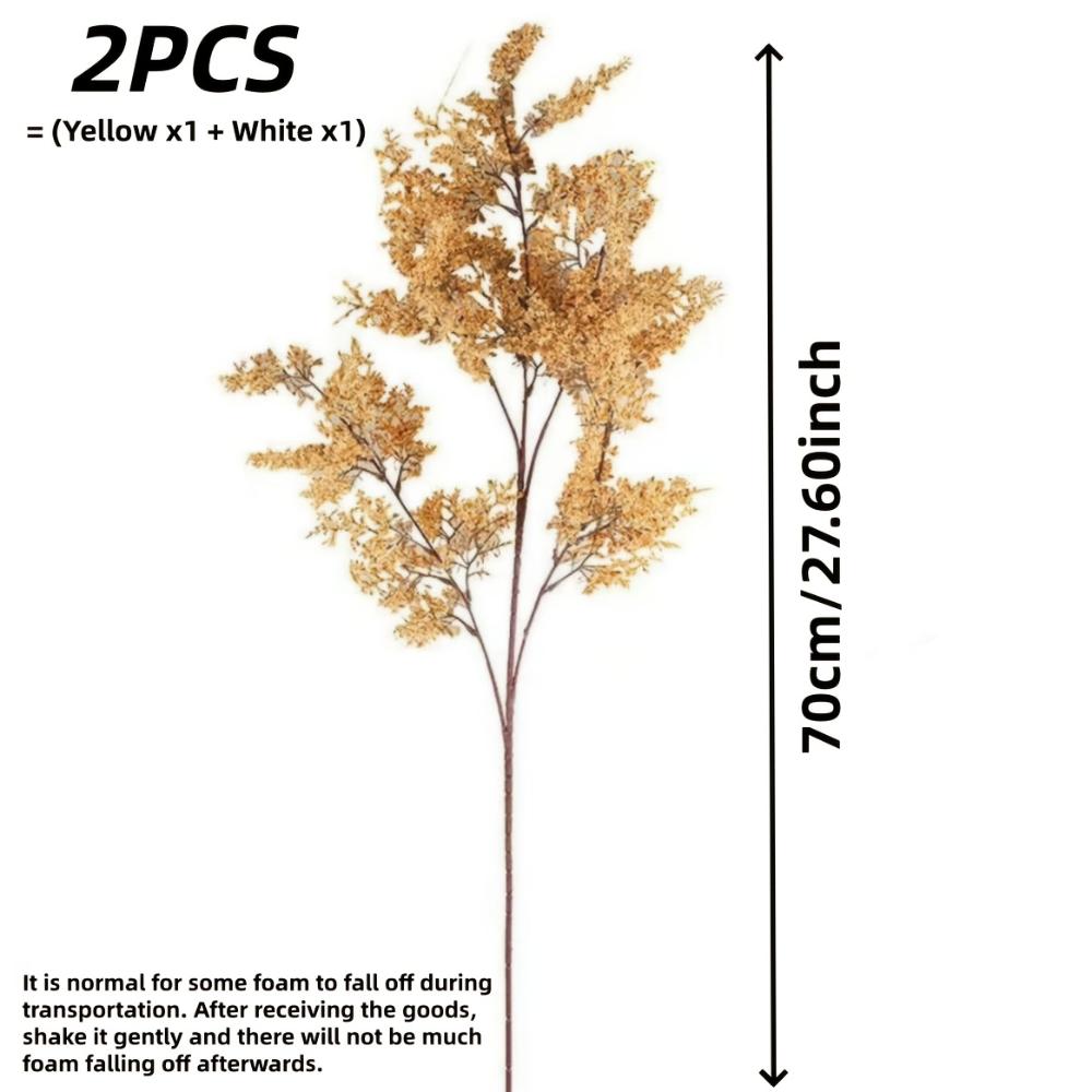 

Artificial Tree Kit with Golden-Yellow Ginkgo Lifelike Dried-like Foliage Fake Plants Artificial Plants Christmas Decorations