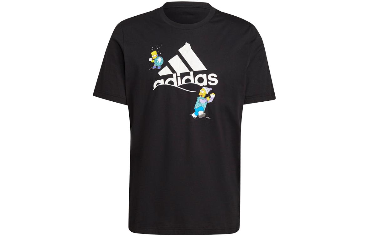 Мужская футболка Adidas с втачным рукавом Черная GS6314 L