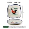 Yujia Retro Rooster Melamine Dinnerware
