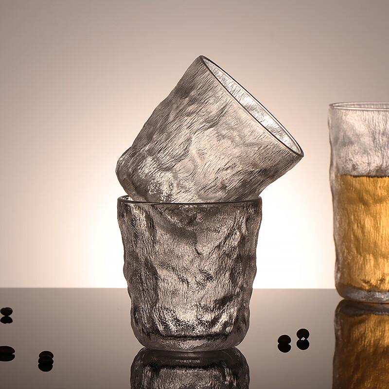 CAOX Glacial Texture Glass Cup Set