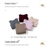Women's 100% Pure Cashmere Round Neck Sleeveless Knit Vest for Autumn/Winter