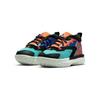 Jordan Zion 1 Zion 1 Cushioning, Wear Resistant Mid Top Toddler Shoes Orange Green Infant And Toddler DC2023-800