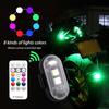 Auto Motorrad RGB LED Stroboskop Lichter 8 Farben LED Blitz Position Kabelloses Licht Flugzeug Flugzeug Hubschrauber Warnlichter