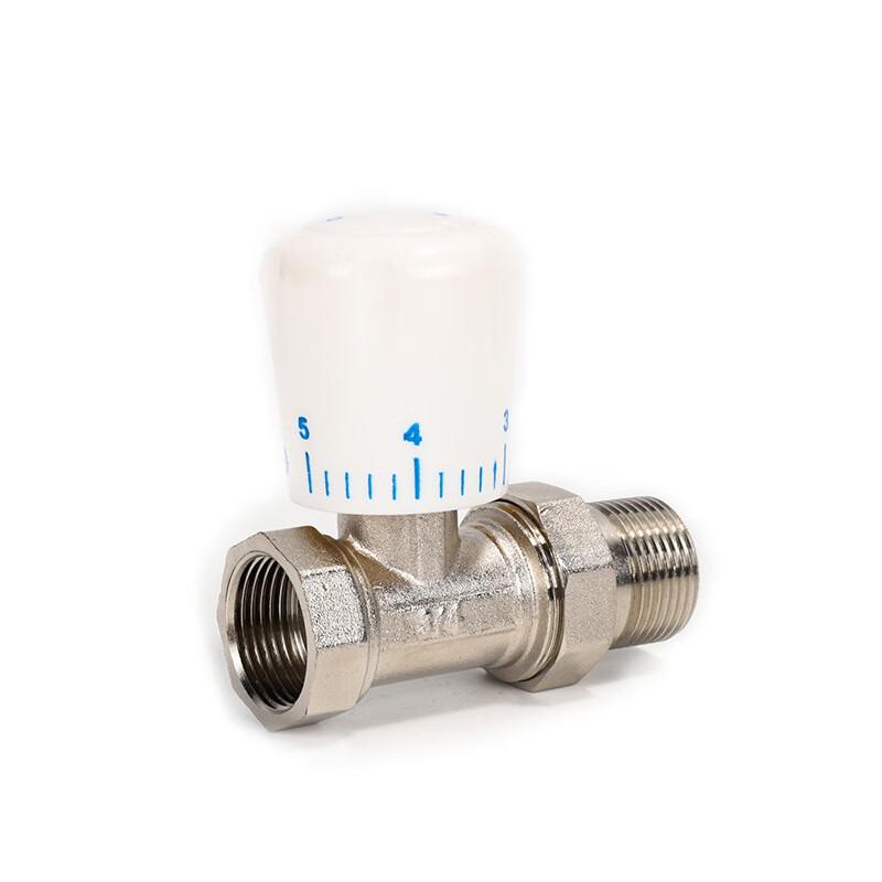 Yunpo Two-Way Straight Radiator Thermostatic Valve