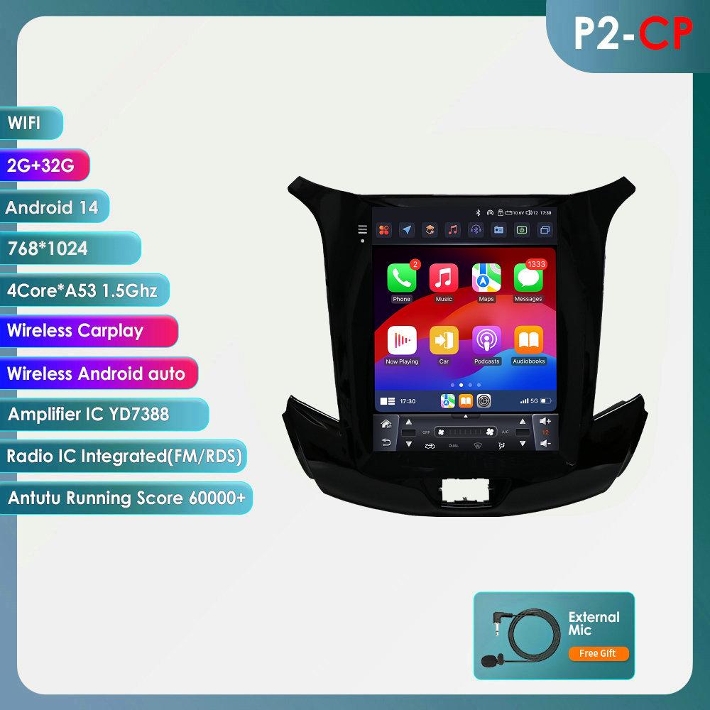Compatible with Chevrolet Cruze 2015-2018 Android Smart GPS Navigation System.