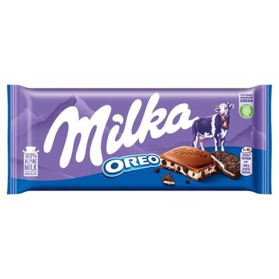 Milka Oreo Milk Chocolate 100 G