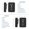Wireless Earphone Monitor Transmit System Rechargeable 2.4GHz Transmitter and Receiver Mono Stereo Switch 24bit 48KHz