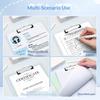 A5 Looseleaf Notebook Clipboard Lightweight Memo Pad Portable Paper Holder Bill Clip for Travel Office School Supplies