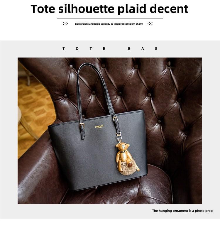 Damskie Torebki Retro o Dużej Pojemności: Modne Torby Shopperki i Na Ramię w Stylu Europejskim i Amerykańskim