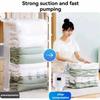 Vacuum Compression With Electric Pump For Home Organization