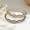 European and American Pig Nose Bracelet Bracelet Micro-inlaid Zircon Personalized Fashion Light Luxury High-end Jewelry 2026
