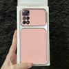 Premium Executive Leather Case for Xiaomi Redmi Note 12 Pro 4G 11S 11 5G Large Window Lens Protector Cover