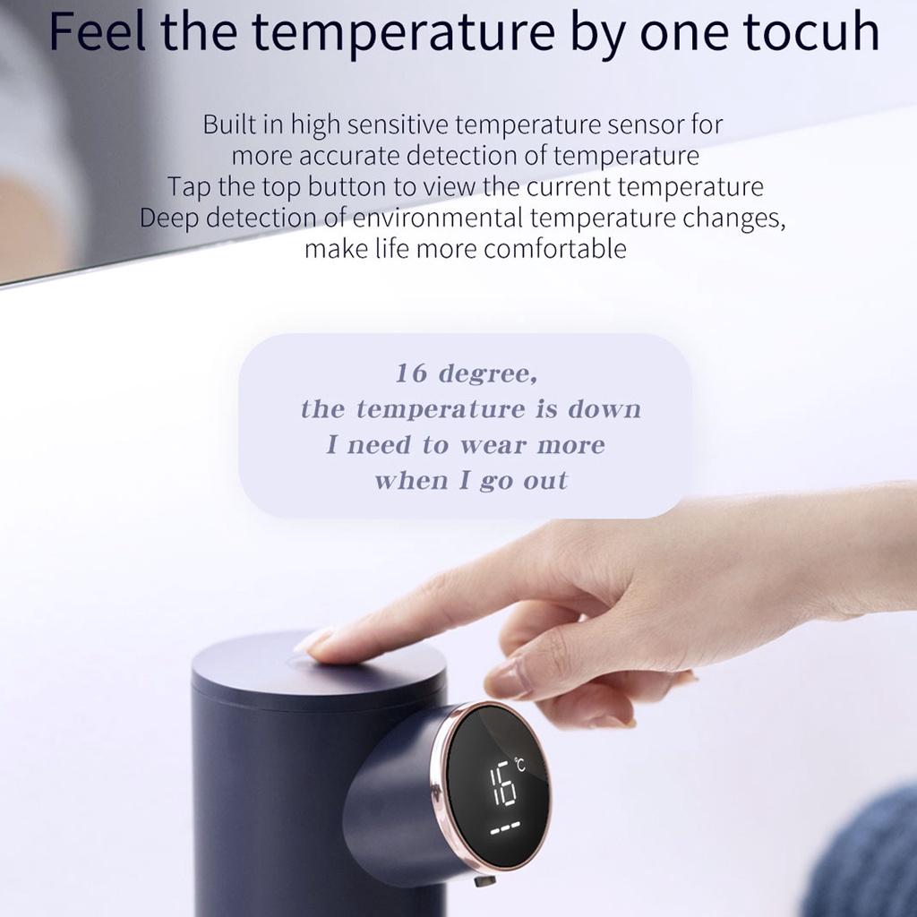 3W 320ML Rechargeable Infrared Induction Automatic Soap Dispenser Waterproof Digital Display Soap Dispenser