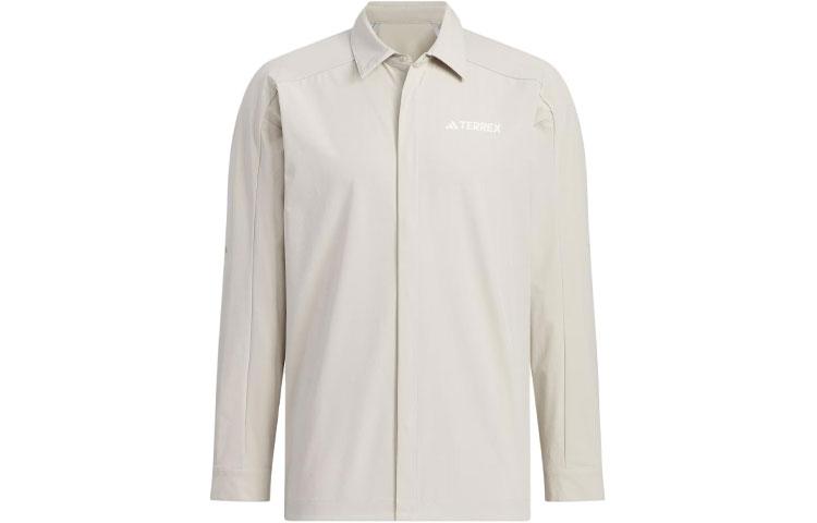 

Adidas Aeroready Long Sleeve Top Shirt Men s Light Gray IP0731 XL