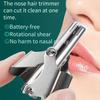 Washable Manual Nose Hair Trimmer For Men And Womens, Stainless Steel, Portable Nose Hair Clipper