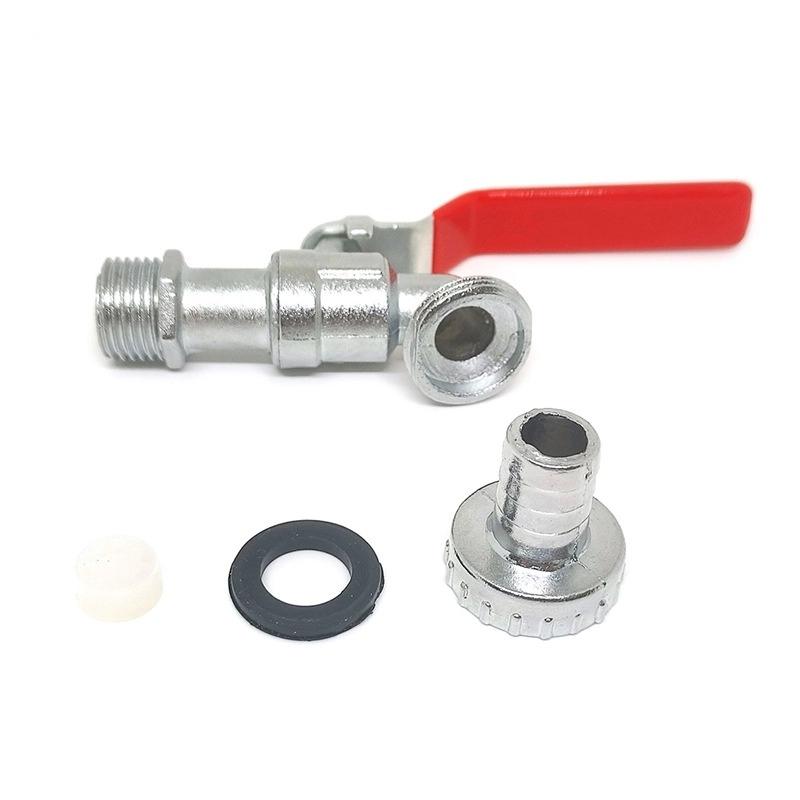 1/2Inch Garden Irrigation Brass Faucet Ibc Tank Water Tap Single Outlet Valve Replacement Antifreeze Outdoor Balcony Accessories