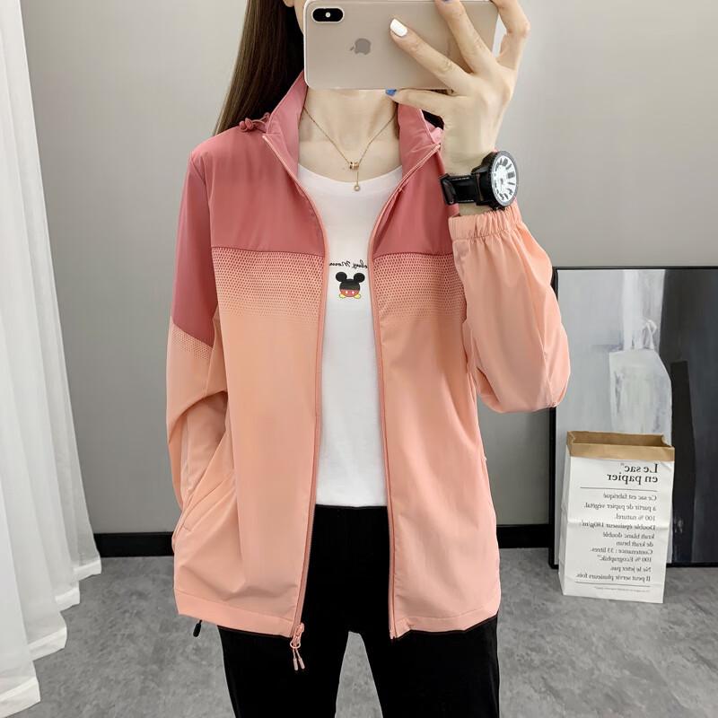 

Женская куртка Xiyage большого размера с капюшоном и защитой от УФ-излучения L