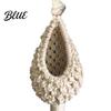 Tapestry Hanging Basket Living Room Flower Planter Landscaping Cotton Pineapple Shape Macrame for Net Bag