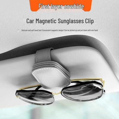 Zhicheng Car Visor Magnetic Glasses Clip Organizer