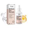 Retinol eye serum diminishes fine lines, puffiness, and dark circles, leaving the skin around the eyes firm and supple