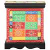 Nightstand Set 2 Pcs Multicolored 40 X 35 X 45 Cm Solid Mango Wood