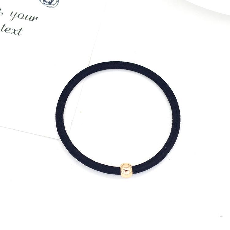 

Высокоэластичная геометрическая резинка для волос – Простая, модная резинка для хвоста