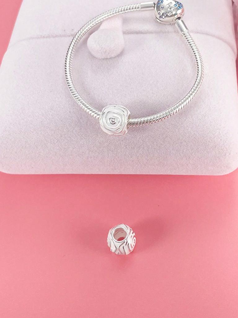 Koper Verguld Originele Bedels Valentijnsdag Liefde Rozen Kralen Passend voor Armband Dames Sieraden Cadeau